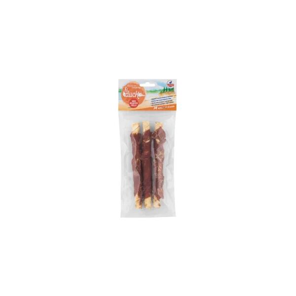 hi duck snack dog mini wrapped rolls con anatra 140g 140g