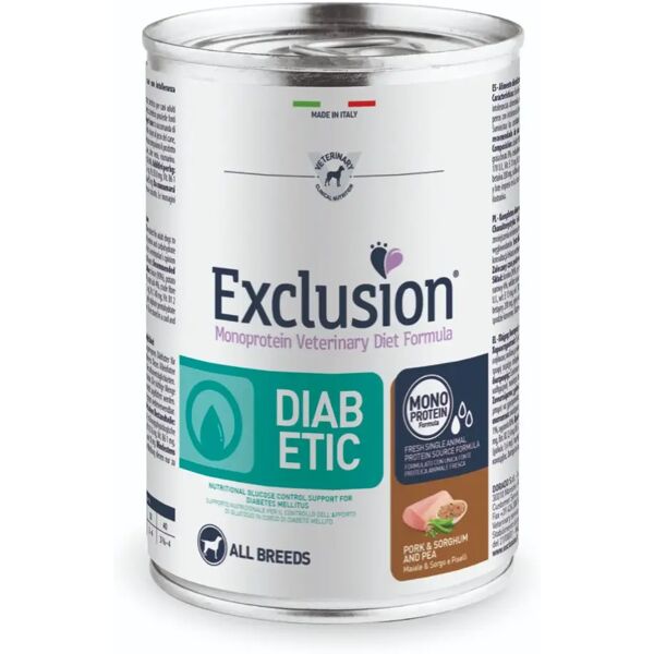 exclusion diabetic maiale 400g