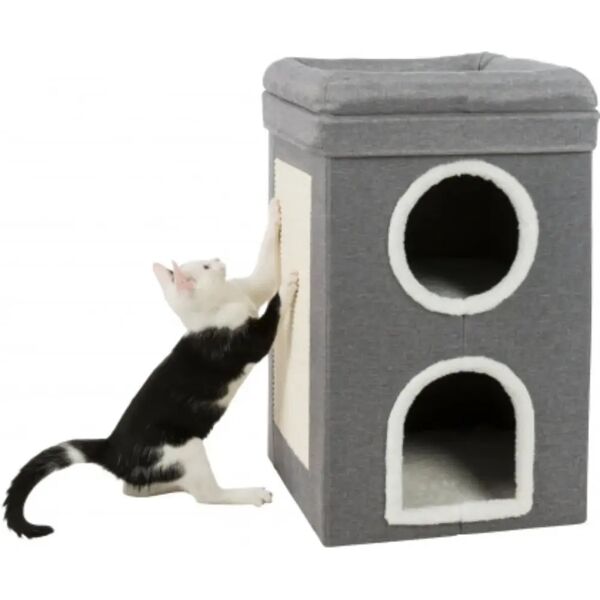 trixie tiragraffi cat tower saul 1 pz