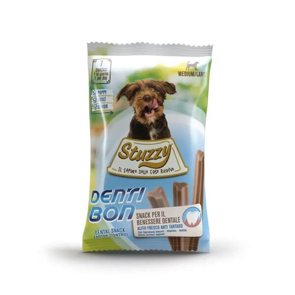 stuzzy dog snack dentibon medium large 210g 210g