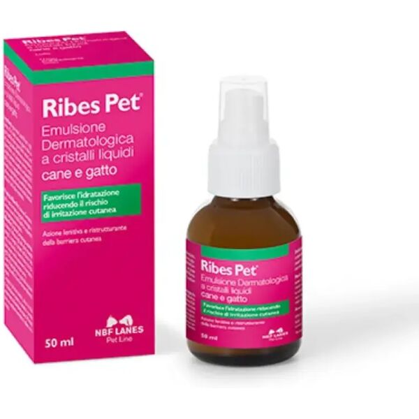 nbf ribes pet ultra emulsione dermatologica per cani e gatti 50ml 50ml