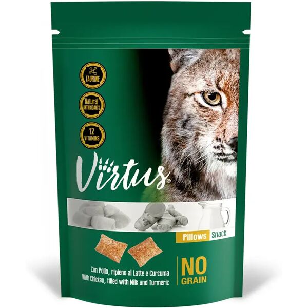 virtus cat pillows snack con pollo 60g 60g