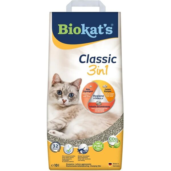 biokats biokat's lettiera classic 3in1 10l