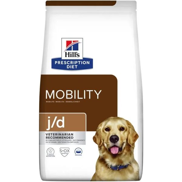 hills hill's prescription diet j/d mobility alimento secco per cani 12kg