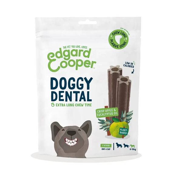 edgard cooper edgard & cooper snack doggy dental mela eucalipto s