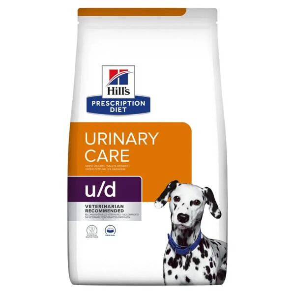 hills hill's prescription diet u/d urinary care alimento secco per cani 10kg