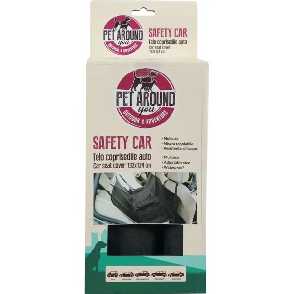 pet around you safety car telo coprisedile auto 1 pz