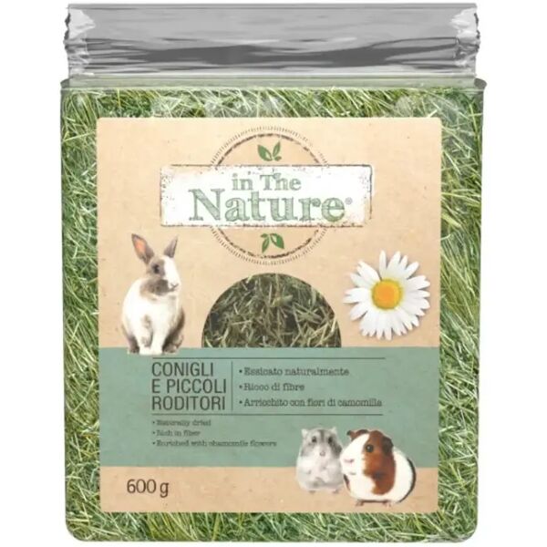 in the nature fieno con camomilla per roditori 600g