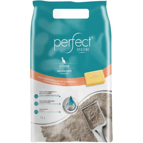 perfect lettiera gatto agglomerante ultra clumping marsiglia 11l