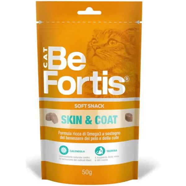 befortis cat soft snack skin & coat 50g 50g