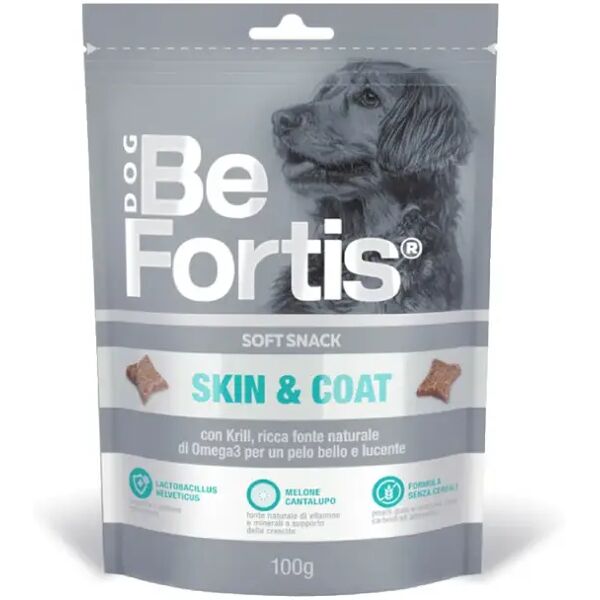 befortis dog soft snack skin & coat 100g 100g