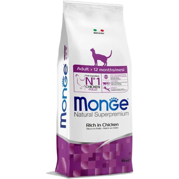 monge adult con pollo per gatto 10kg