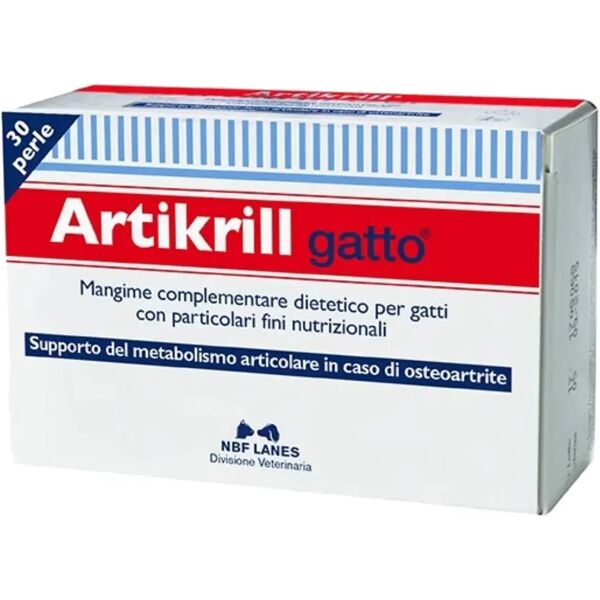 nbf artikrill crescita mangime complementare gatto 30 compresse 30cp