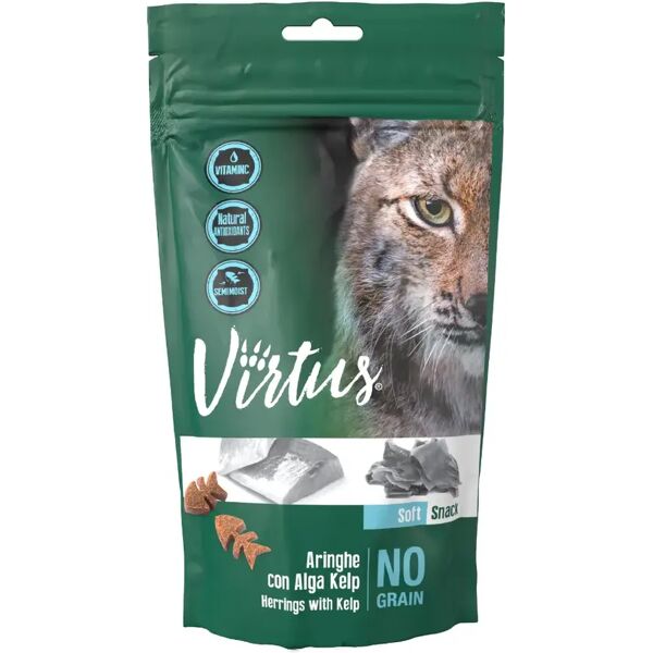 virtus cat soft snack con aringhe e alga kelp 50 g