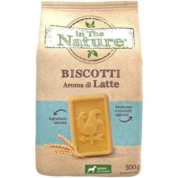 in the nature dog biscotti  latte 500g