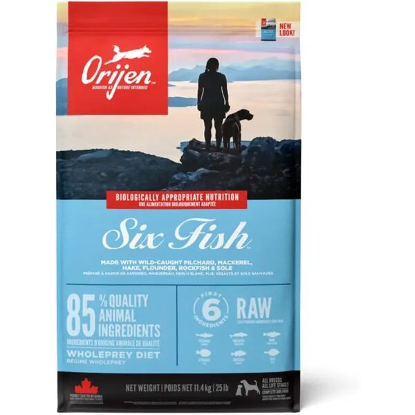 orijen dog six fish 6kg