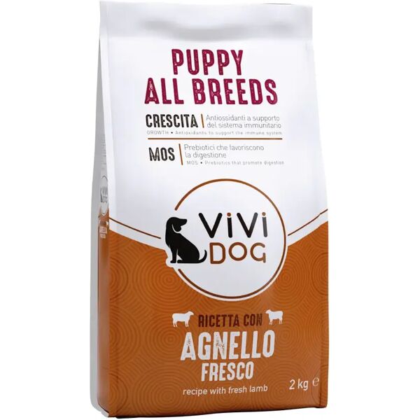 vivi dog puppy all breeds agnello 2kg