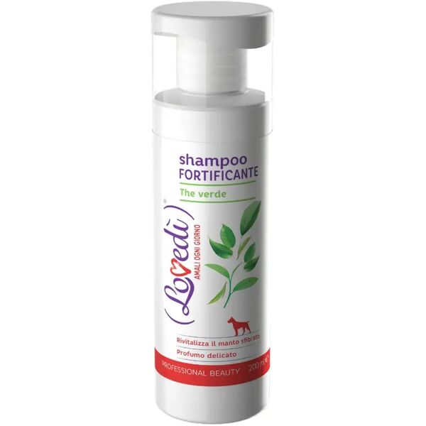 lovedi shampoo per cane fortificante con the verde 200ml