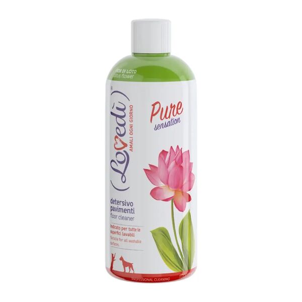 lovedi detersivo pavimenti pure sensation fiori di loto 1l