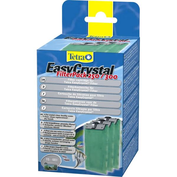 tetra cartucce filtranti per filtro easycrystal 3 pz