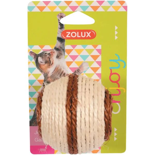 zolux gioco gatto sisal palline 1 pz