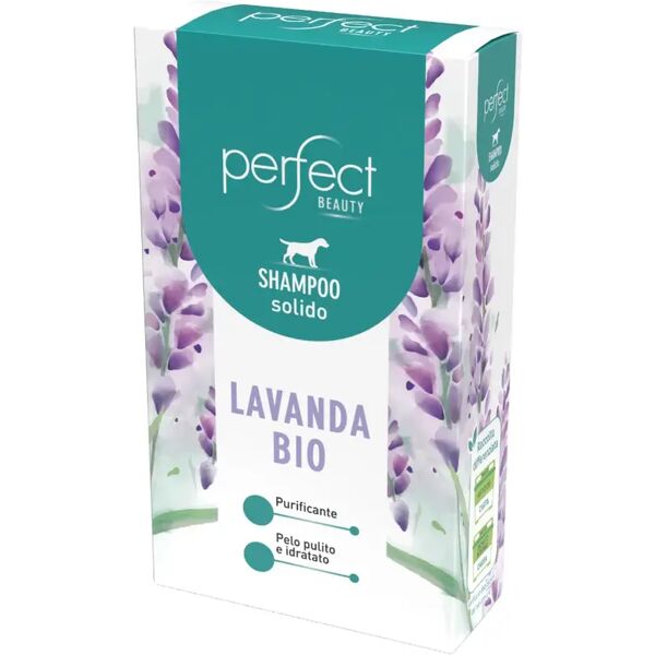 perfect shampoo solido per cane purificante con lavanda bio 100g