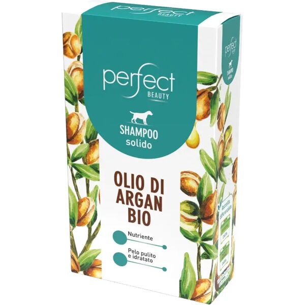 perfect shampoo solido per cane nutriente con olio di argan bio 100g