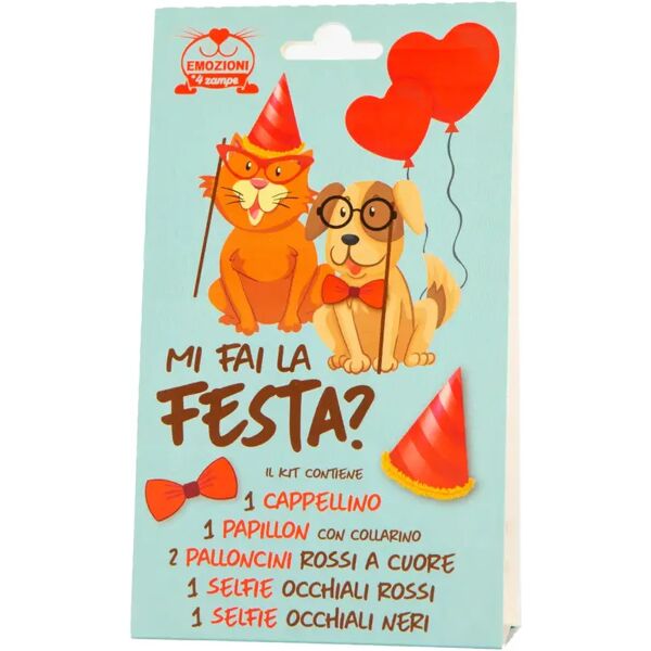 coltivia kit mi fai la festa cane e gatto 1 pz