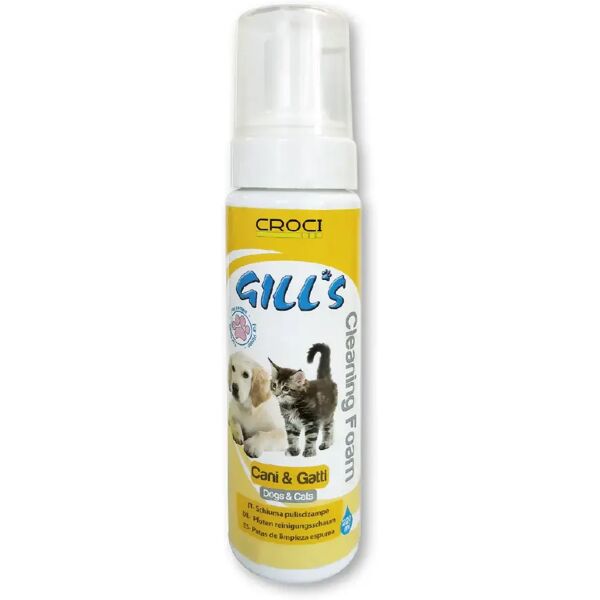 gill's schiuma pulisci zampe 220ml