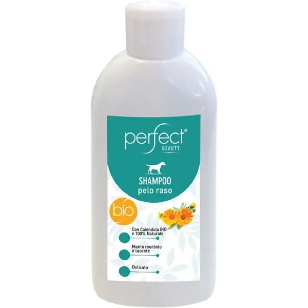 perfect shampoo per cane dal pelo raso con  calendula bio 200ml