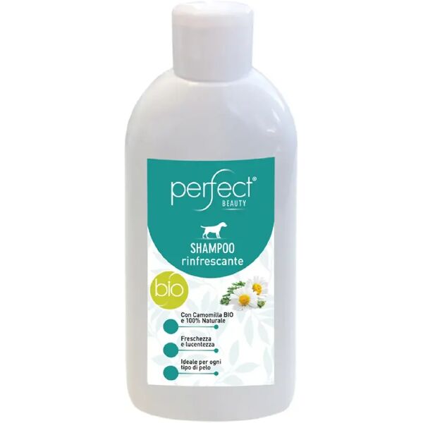 perfect shampoo per cane rinfrescante con camomilla bio 200ml