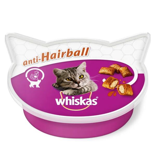 whiskas snack gatto anti hairball 60g 60g