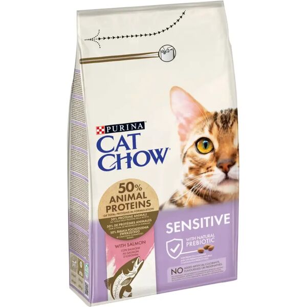 cat chow purina  sensitive salmone 1.5kg