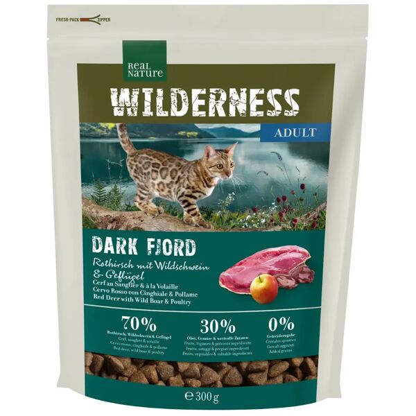 real nature wilderness dark fjord adult pollo 300g