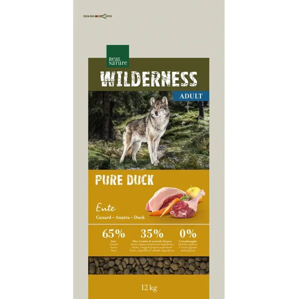 real nature wilderness dog purè anatra 12kg