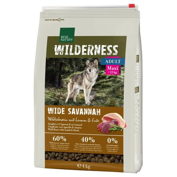 real nature wilderness wild savannah dog adult max cinghiale 4kg