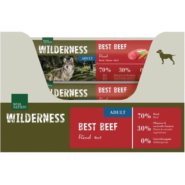 real nature wilderness dog salamotto 400g manzo