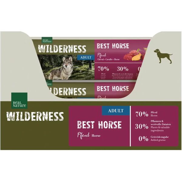 real nature wilderness dog salamotto 400g cavallo