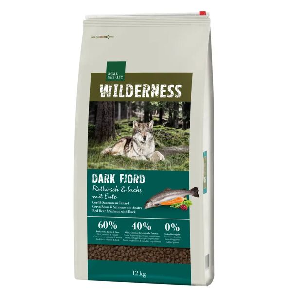 real nature wilderness dark fjord senior cervo 12kg