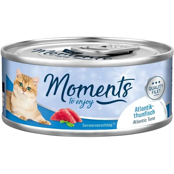 moments cat lattina multipack 12x70g tonno dell'atlantico