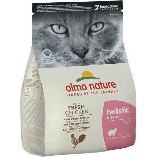 almo nature almo holistic cat kitten 2kg