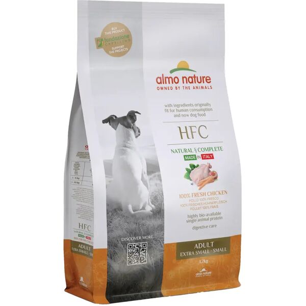 almo nature dog hfc natural&complete pollo 1.2kg