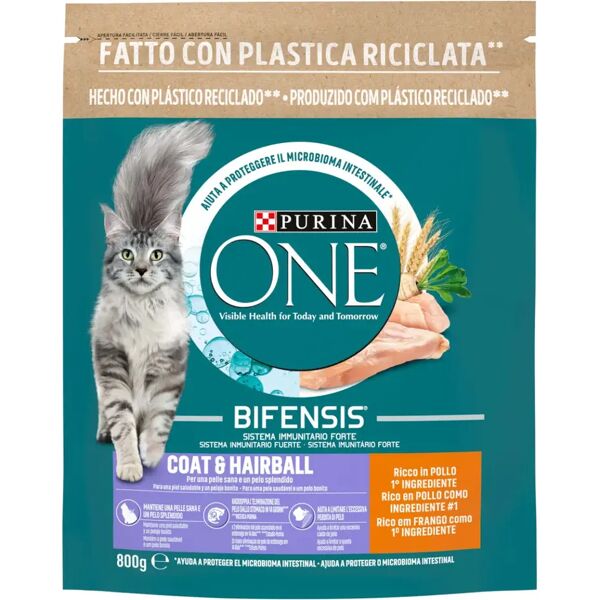 purina one gatto speciale pollo e cereali 800g