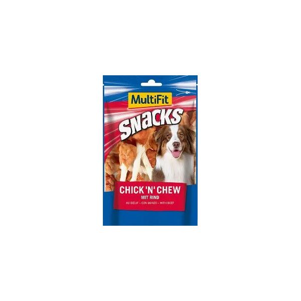 multifit snack chick'n chew bones 100g 100g