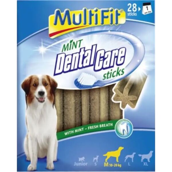 multifit snack dental care mint sticks m