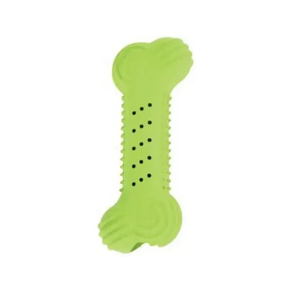 zolux gioco cane caucciu osso croccante cm.10