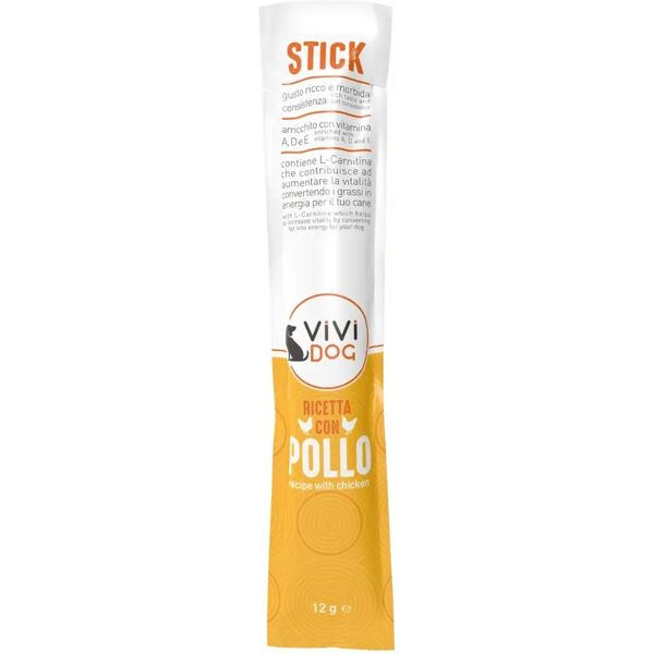 vivi dog snack soft stick 12g pollo