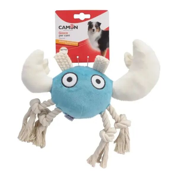 camon peluche con squeaker granchio cm.34