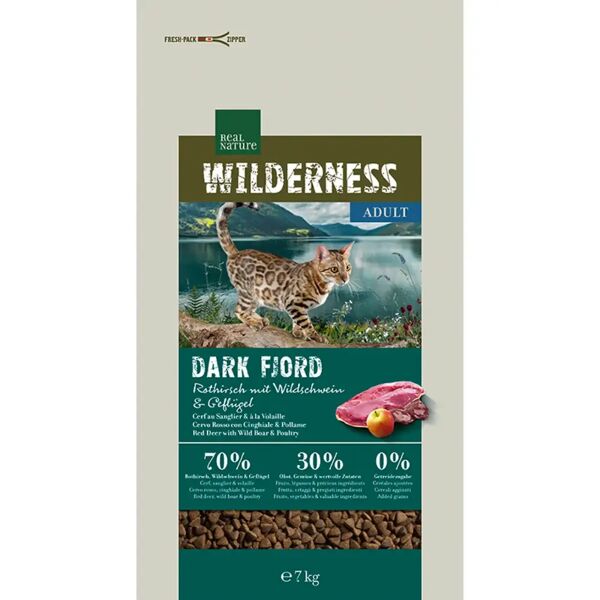 real nature wilderness dark fjord adult pollo 7kg