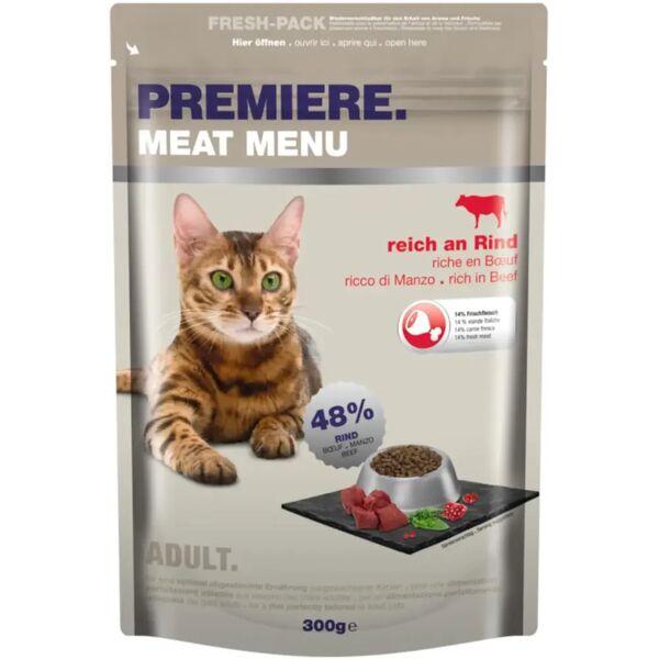 premiere gatto dry adult manzo 300g